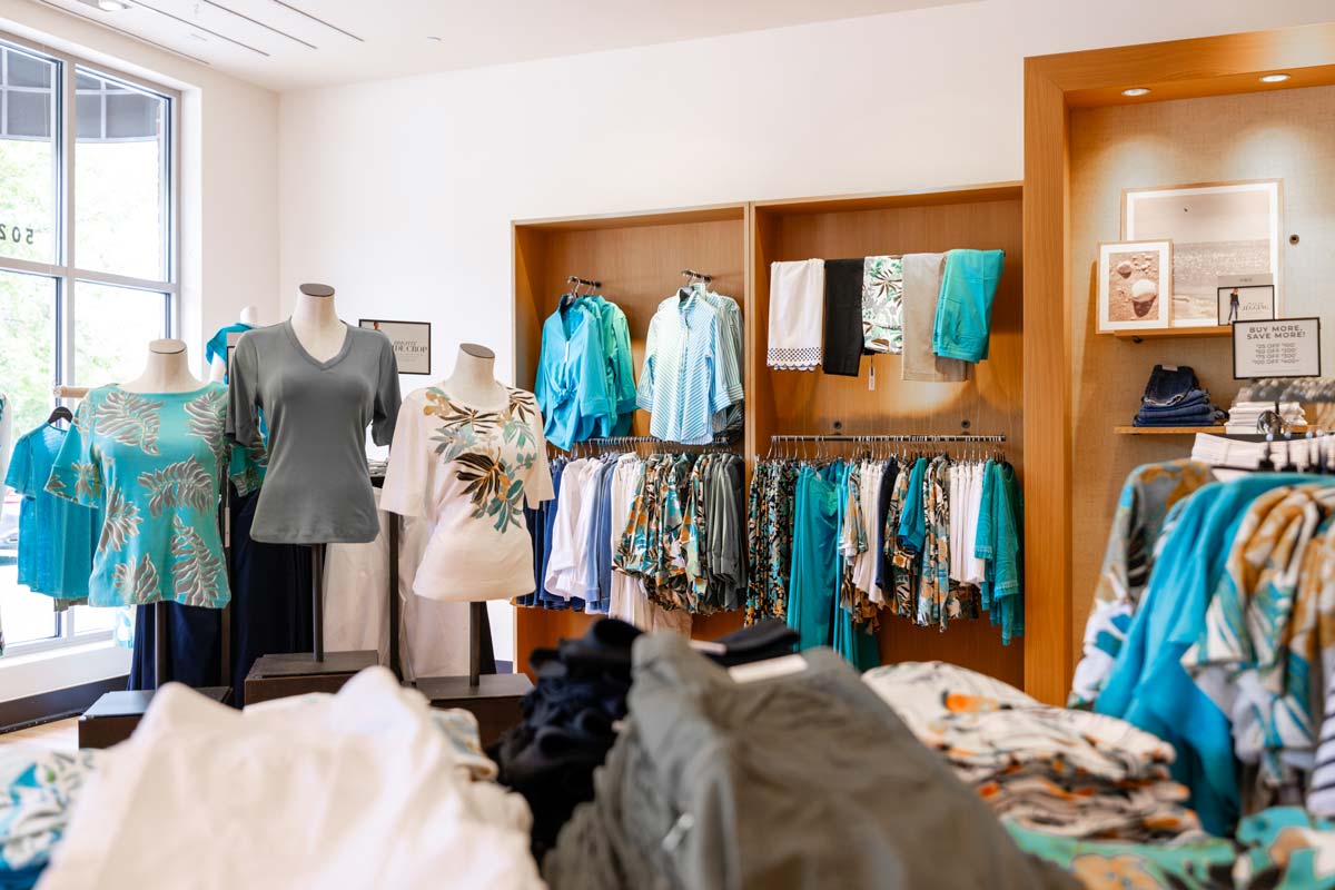Chico's boutique rva clothing has fun and vivid prints.